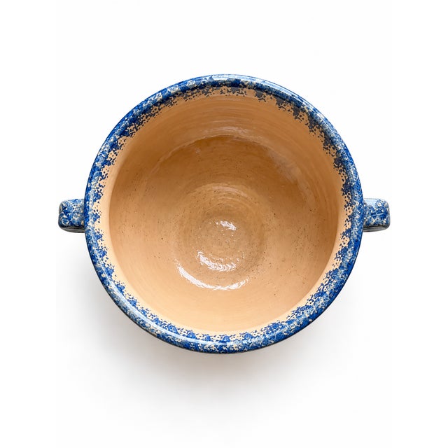 French Art Deco Polychrome Faience Covered Bowl by Jacques Le Tanneur for Dax, 1930s For Sale - Image 6 of 8