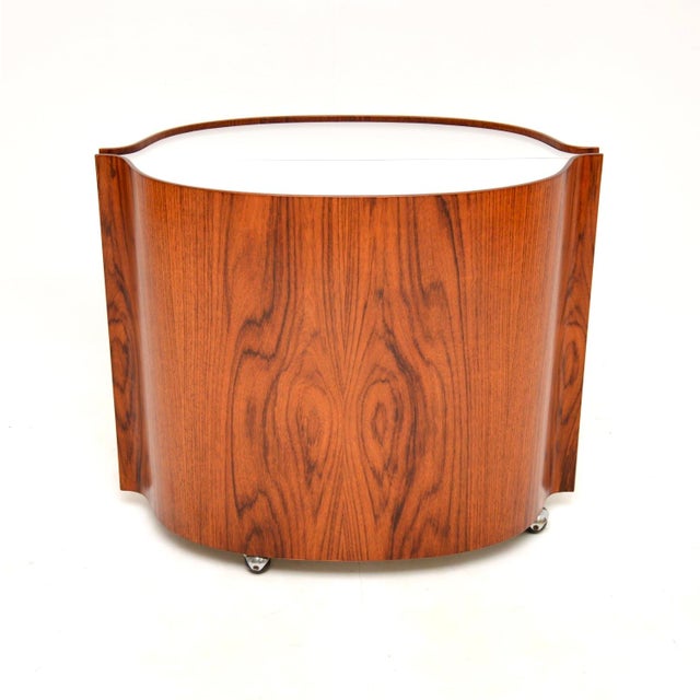 Metal Vintage Italian Drinks Cabinet by Eugenio Gerli for Tecno, 1960s For Sale - Image 7 of 12