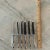Mid 20th Century Vintage Mappin & Webb Sterling Silver Knives With Finger Point Stainless Blade - Set of 6 For Sale - Image 5 of 8