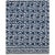 2020s Lotus Twin Blue Fitted Sheet For Sale - Image 5 of 5