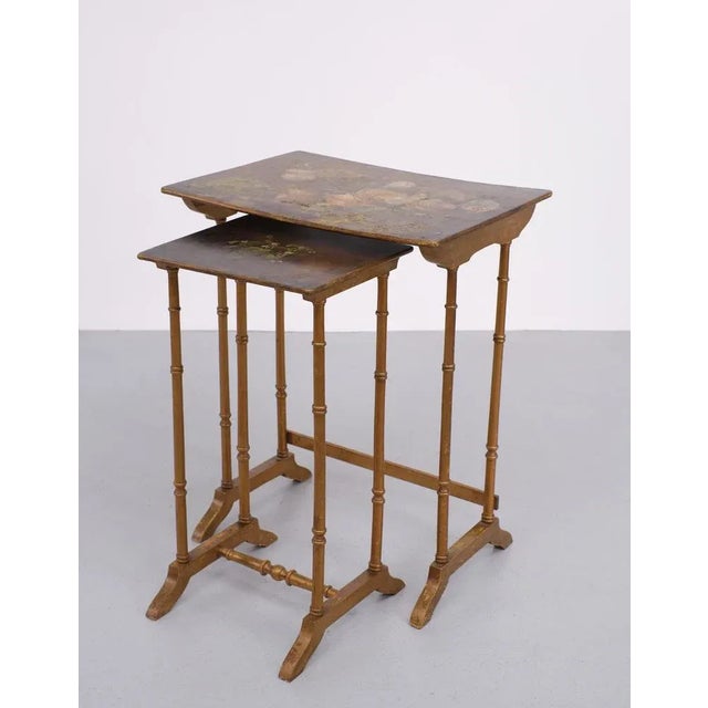 Art Nouveau Side Japonisme Tables, France, 1925, Set of 2 For Sale - Image 6 of 11