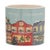 Contemporary Merry Christmas Village Planter (Set of 2) For Sale - Image 3 of 5