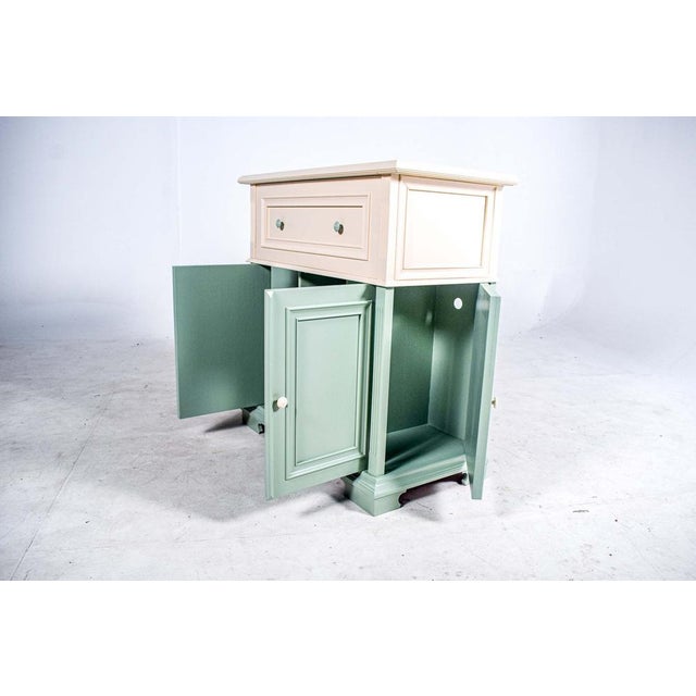 1960s Antique Wood TV Cabinet in Shabby Chic Style, 1960 For Sale - Image 5 of 15