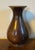 Antique Early 20th Century Japanese Brown Speckled Glaze Baluster Shape Porcelain Vase For Sale - Image 14 of 17