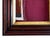 Red "Velvet Desire" Abstract Art in Antique Frame, Red Abstract Painting by JTS For Sale - Image 8 of 10