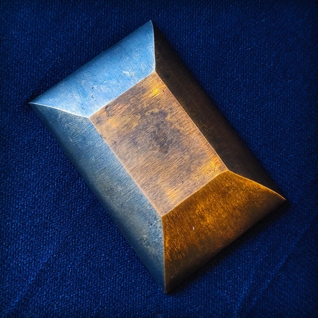 Brutalist Bronze Caduceus Ashtray and Trinket Tray by Alfieri Gardone for Lauterbach, France, 1960s For Sale - Image 15 of 18