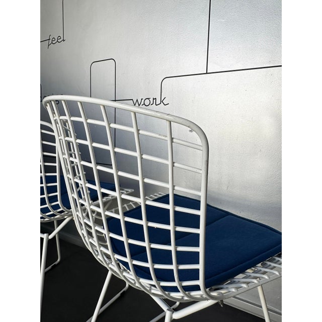 Model 4023 Dining Chairs by Harry Bertoia for Knoll International, 1970s, Set of 2 For Sale - Image 11 of 18