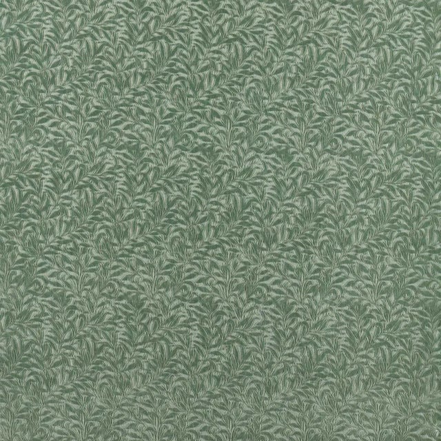 Morris & Co Willow Boughs Caffoy Velvet Fabric in Mumingtons Stem - a Sample For Sale