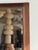 Antique Mirror for Right-Hand Cabinet Door in Brown Oak with Beveled Glass and Carved Frame, 1980s For Sale - Image 9 of 16