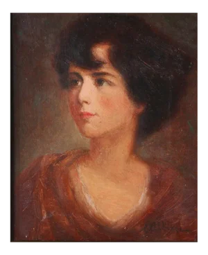 'Portrait of a Young Beauty', 1940s, Gumps Collection, San Francisco