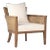 Cane & Oak Arm Chair For Sale