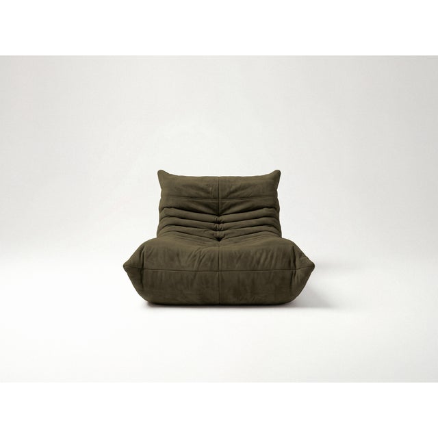 Togo Sofa Set by Michel Ducaroy for Ligne Roset, Set of 5 For Sale - Image 9 of 14