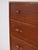 Brown Tall Vintage Danish Teak Chest of Drawers, 1960s For Sale - Image 8 of 12