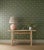 Originally intended as a border design the pattern has been joined as an all-over stripe with a climbing trellis and...