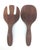 1960s Teak Wood Salad Servers, a Pair For Sale - Image 9 of 10