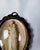 Glass Napoleon III Reliquary Medallion of the Crowned Virgin and Child in Meerschaum, 1800s For Sale - Image 7 of 10