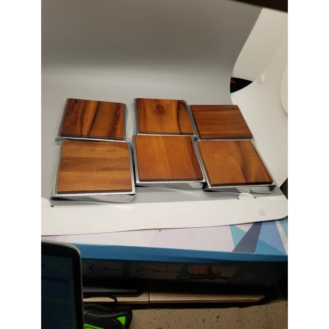 Vintage Nambe, By Lou Henry, Coaster Set of six