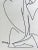 Erik Sulander Post-Modern Figurative Drawing by Erik Sulander in Ink on Paper, Signed, Framed. For Sale - Image 4 of 6