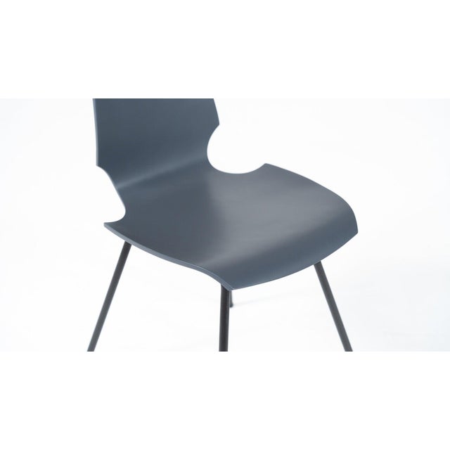 Mid-Century Chairs frpm Theo Häberli, Switzerland, 1960s, Set of 7 For Sale - Image 9 of 12