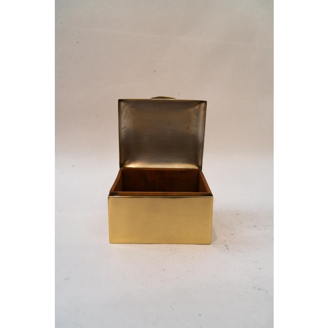 Metal Art Deco Jewelry Box, Vienna, 1920s For Sale - Image 7 of 10