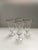 Transparent 1960s Platinum Rimmed Footed Water Glasses - Set of 4 For Sale - Image 8 of 11