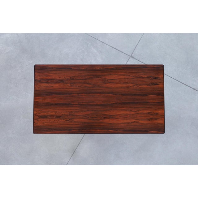 Danish Brazilian Rosewood Extendable Dining Table by Johannes Andersen For Sale - Image 13 of 15