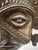 1990s Vintage Tribal Face Sculpture on Base For Sale - Image 5 of 12