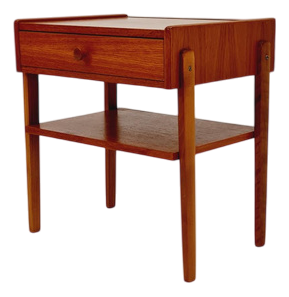 Mid-Century Danish Teak Side Table, 1960s