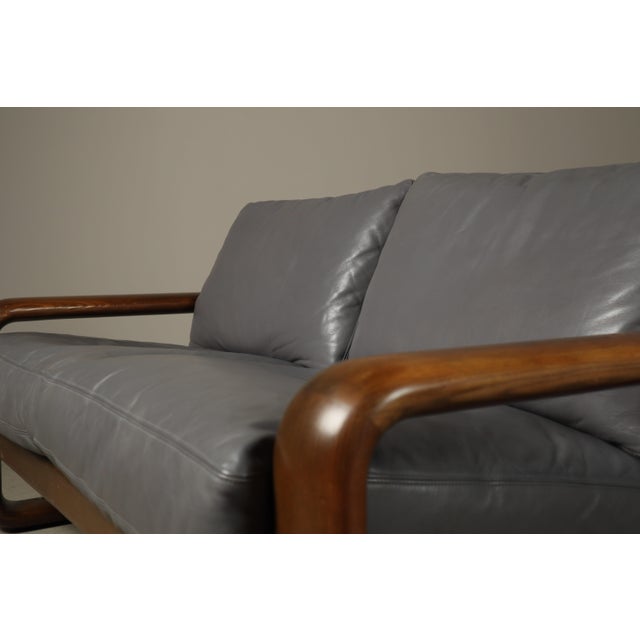 Brown Hombre 2-Seater Sofa by Burkhard Vogtherr for Rosenthal Furniture, 1970s For Sale - Image 8 of 16