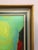 Paint 1949 Mid-Century Modern 'Sun Over the Hills' Vintage Expressive Landscape Oil Painting, Framed For Sale - Image 7 of 12
