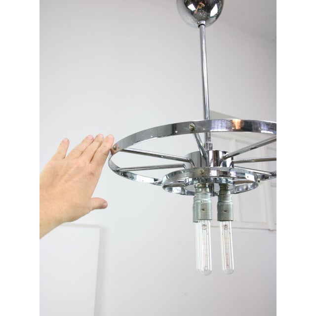 Mid-Century Italian Crystal Teardrop Chandelier, 1960s For Sale - Image 16 of 17