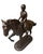 Antique-Style Bronze Equestrian Sculpture of a Young Rider For Sale - Image 4 of 9