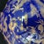 Chinese Ceramic Vase,Kangxi Marked Blue Ground Gold Drawing Porcelain Tianqiu Vase Hand Painted Dragon Pattern For Sale - Image 10 of 13