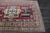 1970s Vintage Handmade Wool Cotton Red Area Rug For Sale - Image 11 of 11