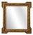 20th Century Baroque Square Giltwood Mirror, 1950s For Sale