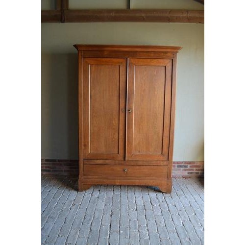 Antique Oak Cabinet, 1850s For Sale - Image 11 of 11