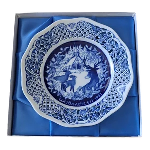 Schumann Arzberg Bavaria 1981 Centennial Edition of the Schumann Imperial Plate "Stille Nacht" Silent Night Limited Edition
