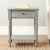 Gray Nightstand With Storage Drawer, French Grey For Sale - Image 4 of 5