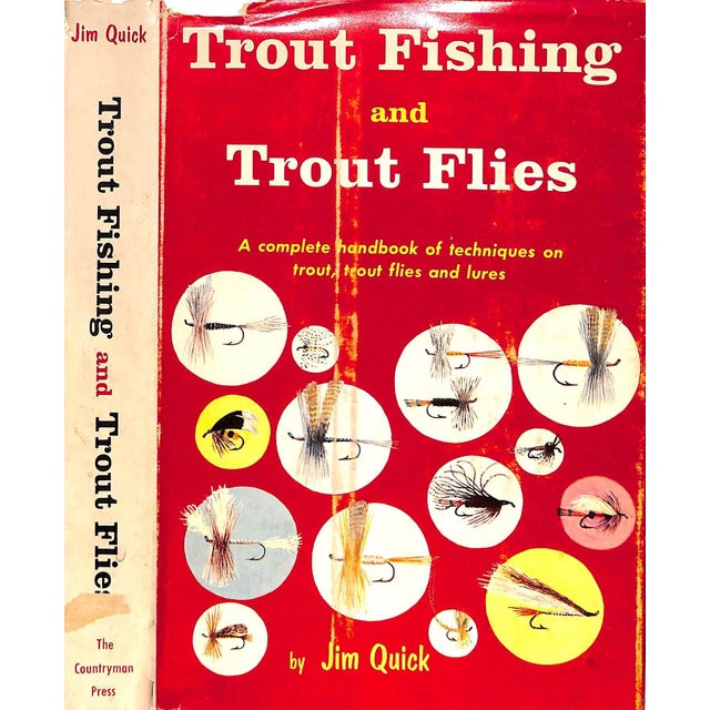 "Trout Fishing and Trout Flies" 1957 Quick, Jim For Sale