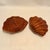 Gabriella Crespi 1970s Split -Rattan Clam Shell Baskets -Set of Two For Sale - Image 4 of 12