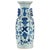 Blue and White Chinese Altar Vase with Light Celadon Tint For Sale - Image 14 of 18