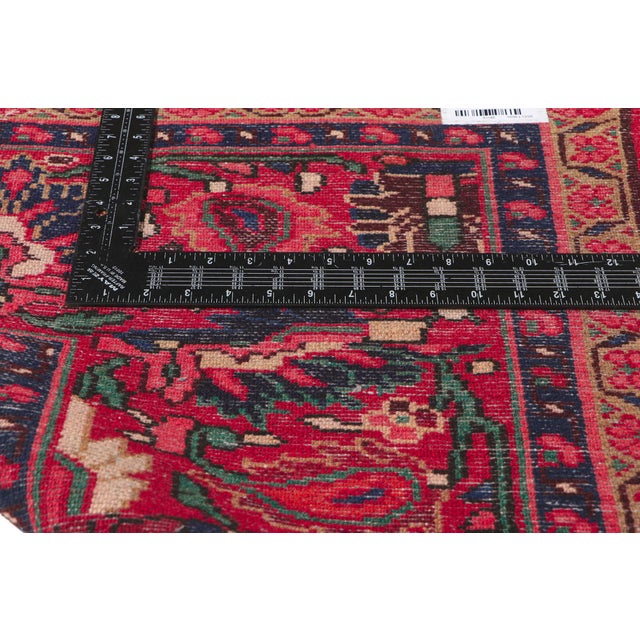 Vintage Persian Malayer Rug - 10'06 X 13'09 For Sale In Dallas - Image 6 of 9