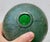 Green Glass Globe With Irridescent Crackle Surface Flash For Sale - Image 10 of 11