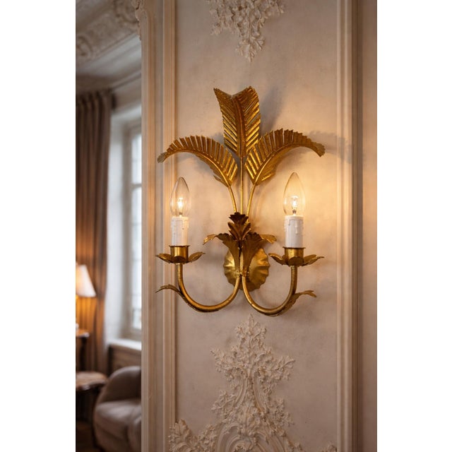 Vintage Wall Sconce, 1970 For Sale - Image 9 of 10