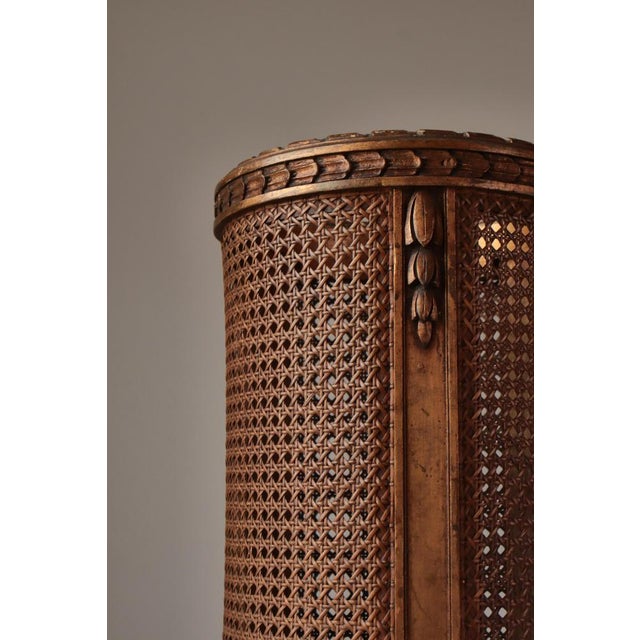 A refined example of early 20th-century Scandinavian design, this elegant Art Deco paper basket showcases a harmonious...