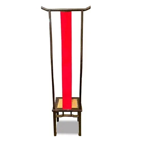 Lacquer High Back Chair For Sale - Image 4 of 5