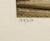 Roger Hebbelinck "Cote Normandie" Hand Signed Vintage Aquatint Etching For Sale In Denver - Image 6 of 8