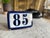 Antique Italian Ceramic House Number For Sale - Image 5 of 6