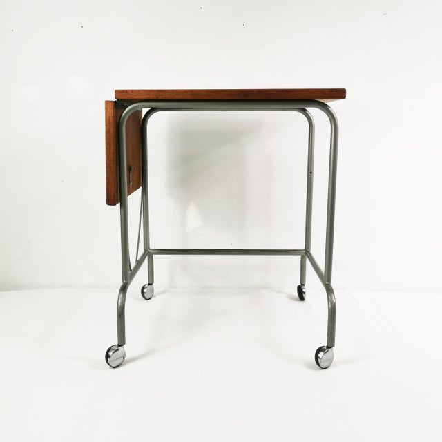 Bauhaus Side Table, Denmark, 1950s For Sale - Image 14 of 15