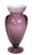 Mid Century Lavender Art Glass Vase Made in Japan For Sale In New York - Image 6 of 8